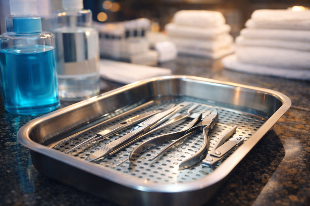 nail tools sterilization