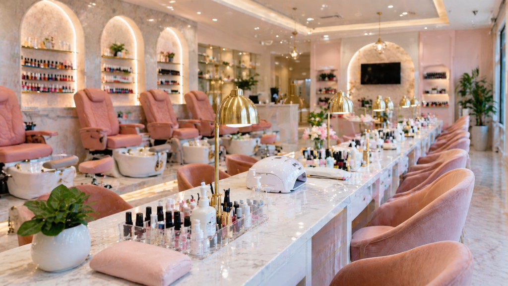 Best 10 nail salon near Houston TX