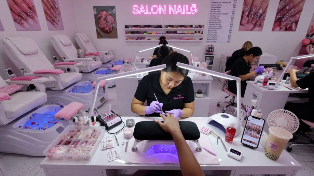 Best 10 nail salon near Nashville TN