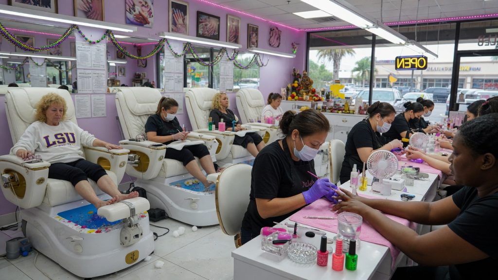 Best 10 nail salon near New Orleans LA