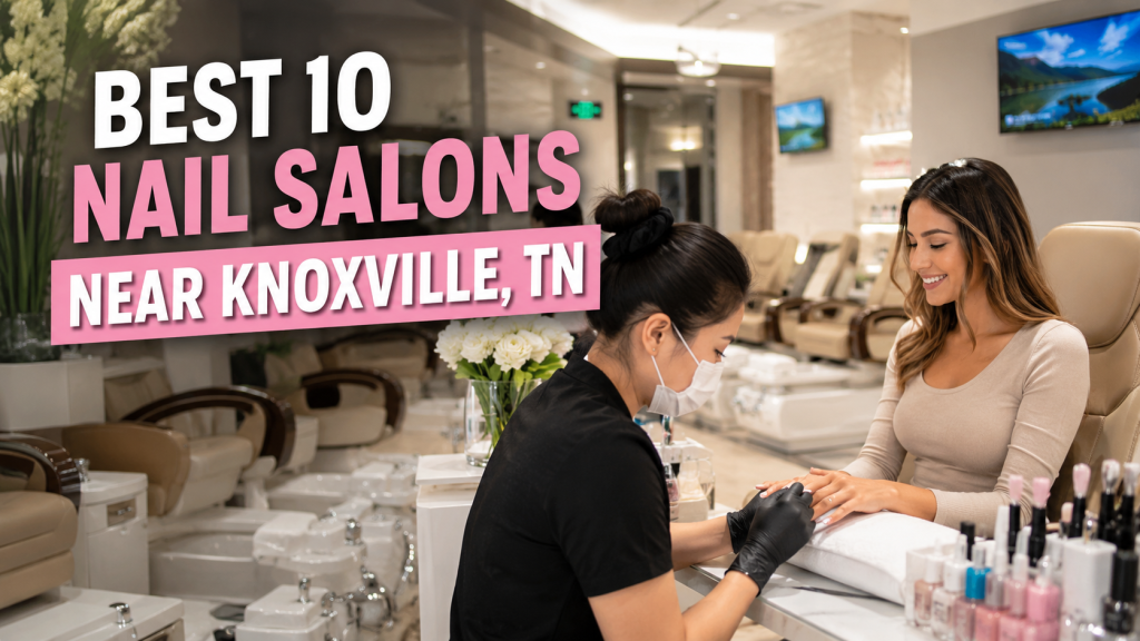 Best 10 nail salon near Knoxville TN